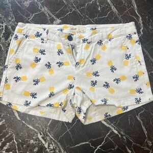 Bebop Be You Be Free womens pineapple shorts